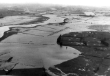 Farmland from Paeroa to Kopu was inundated with flood water. 